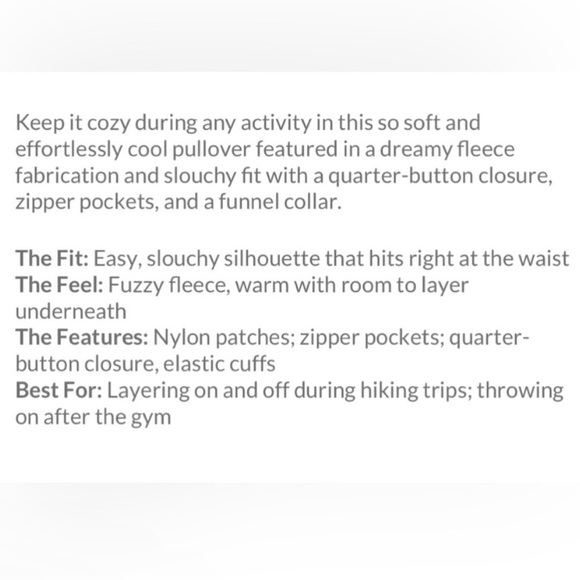 NWT Free People Hit The Slopes Rocky Ridge Sherpa Pullover Magnolia Floral Combo - Picture 7 of 8